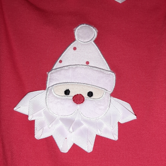 NWT Santa Baby Bow 4 Pc Outfit Set First Christmas - Picture 5 of 7